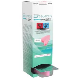 JoyDivision Soft-Tampons, tampony bezsznurkowe, normal, 10 sztuk - zdjęcie produktu