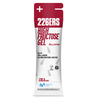 226Ers High Fructose Gel Coffeine, żel energetyczny z kofeiną, cola, 80 g - zdjęcie produktu