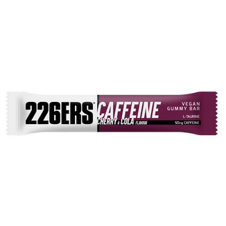 226Ers Vegan Gummy Bar Coffeine, żelowy baton energetyczny z kofeiną, cola, 30 g KRÓTKA DATA - zdjęcie produktu