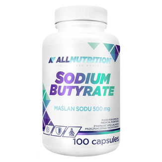 Allnutrition Sodium Butyrate, maślan sodu, 100 kapsułek - zdjęcie produktu