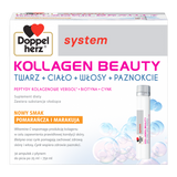 Doppelherz System Kollagen Beauty, smak pomarańcza i marakuja, 25 ml x 30 ampułek USZKODZONE OPAKOWANIE - miniaturka zdjęcia produktu