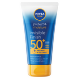 Nivea Sun Invisible Finish, nawilżający balsam do opalania, SPF 50+, 150 ml - miniaturka zdjęcia produktu