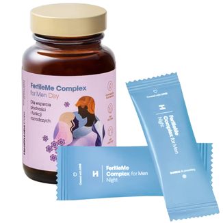Health Labs FertileMe Complex For Men, 30 kapsułek + 30 saszetek - zdjęcie produktu