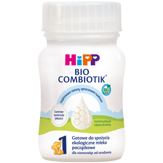 HiPP 1 BIO Combiotik, ekologiczne mleko początkowe, dla niemowląt od urodzenia, 90 ml - zdjęcie produktu