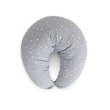 Ceba Baby Cebuszka Huggy, poduszka ciążowa, dżersejowa, Grey Stars - miniaturka zdjęcia produktu