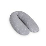 Ceba Baby Cebuszka Physio Multi, poduszka ciążowa, dżersejowa, Grey Stars - miniaturka zdjęcia produktu