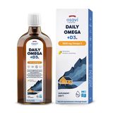 Osavi Marine Daily Omega 3 + D3, naturalny aromat cytrynowy, 250 ml - miniaturka zdjęcia produktu