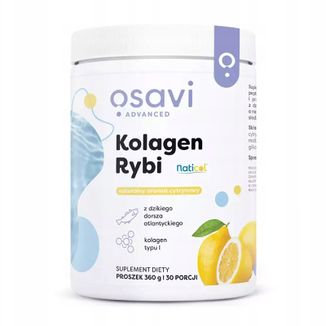 Osavi Advanced Kolagen Rybi, proszek, smak cytrynowy, 360 g - zdjęcie produktu