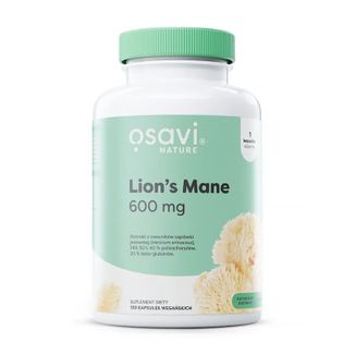 Osavi Nature Lion’s Mane 600 mg, 120 kapsułek wegańskich - zdjęcie produktu