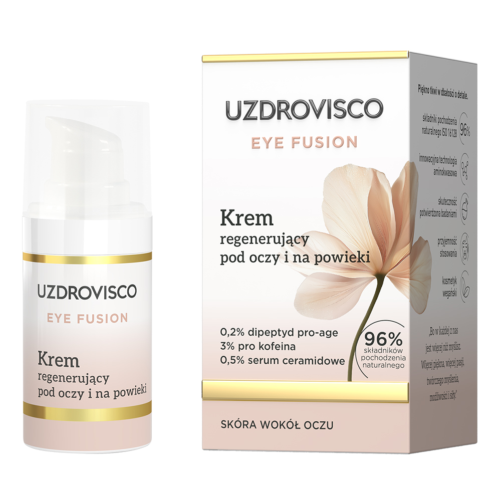 Uzdrovisco Uzdrovisco Eye Fusion, regenerierende Creme für die Augenpartie und für die Lider, 15 ml — Inhaltsstoffe und Bewertung