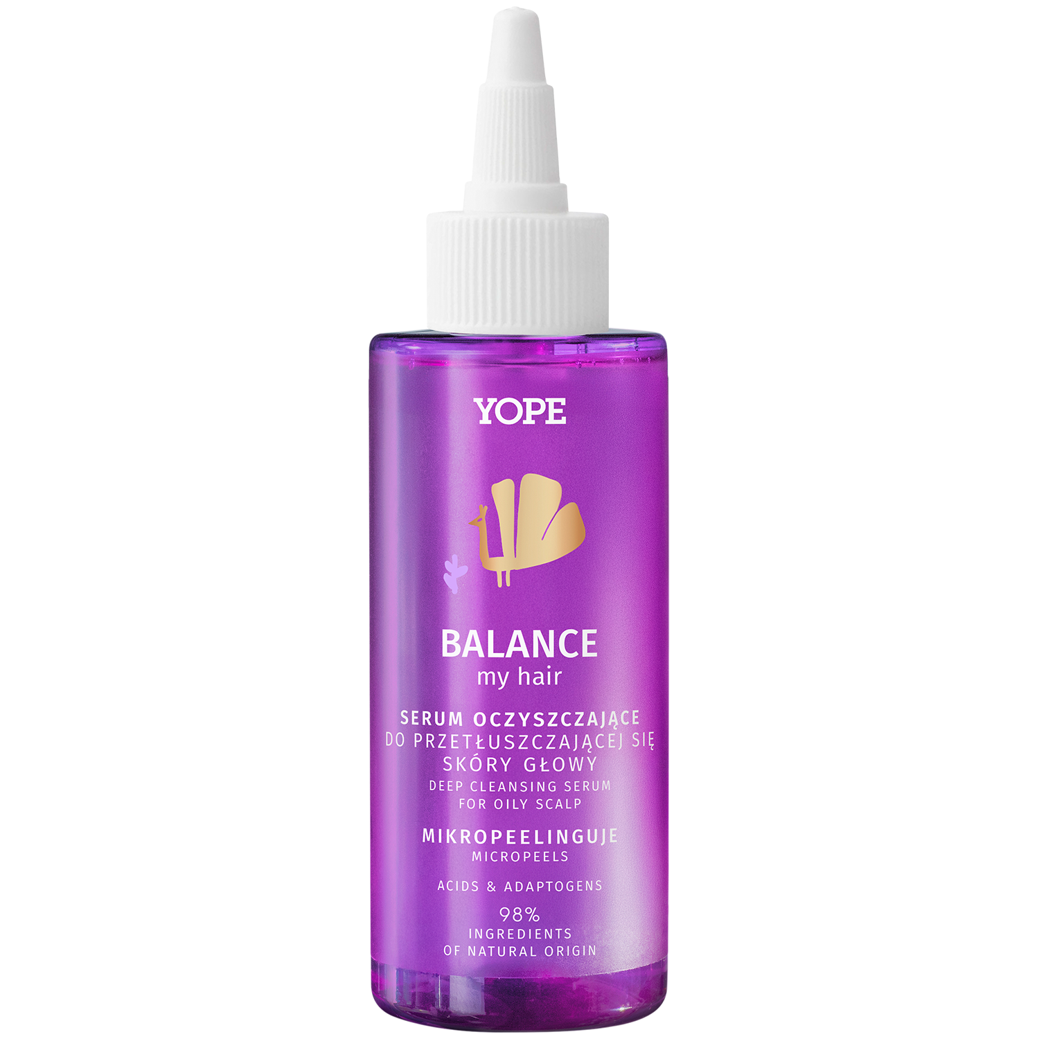 Nieznana Yope Balance My Hair, serum oczyszczające do skóry głowy, 150 ml — Składniki i ocena