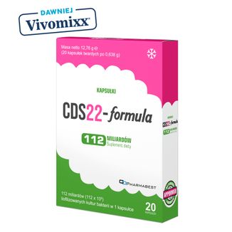 CDS22-Formula Kapsułki 112 miliardów (dawniej Vivomixx Kapsułki), 20 kapsułek twardych - zdjęcie produktu
