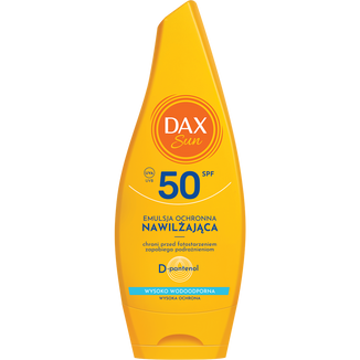 DAX Sun, nawilżająca emulsja ochronna, SPF 50, 175 ml DAX Sun, nawilżająca emulsja ochronna, SPF 50, 175 ml - zdjęcie produktu
