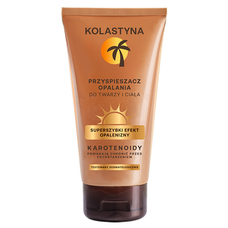 Kolastyna, przyspieszacz opalania do twarzy i ciała, 150 ml - zdjęcie produktu