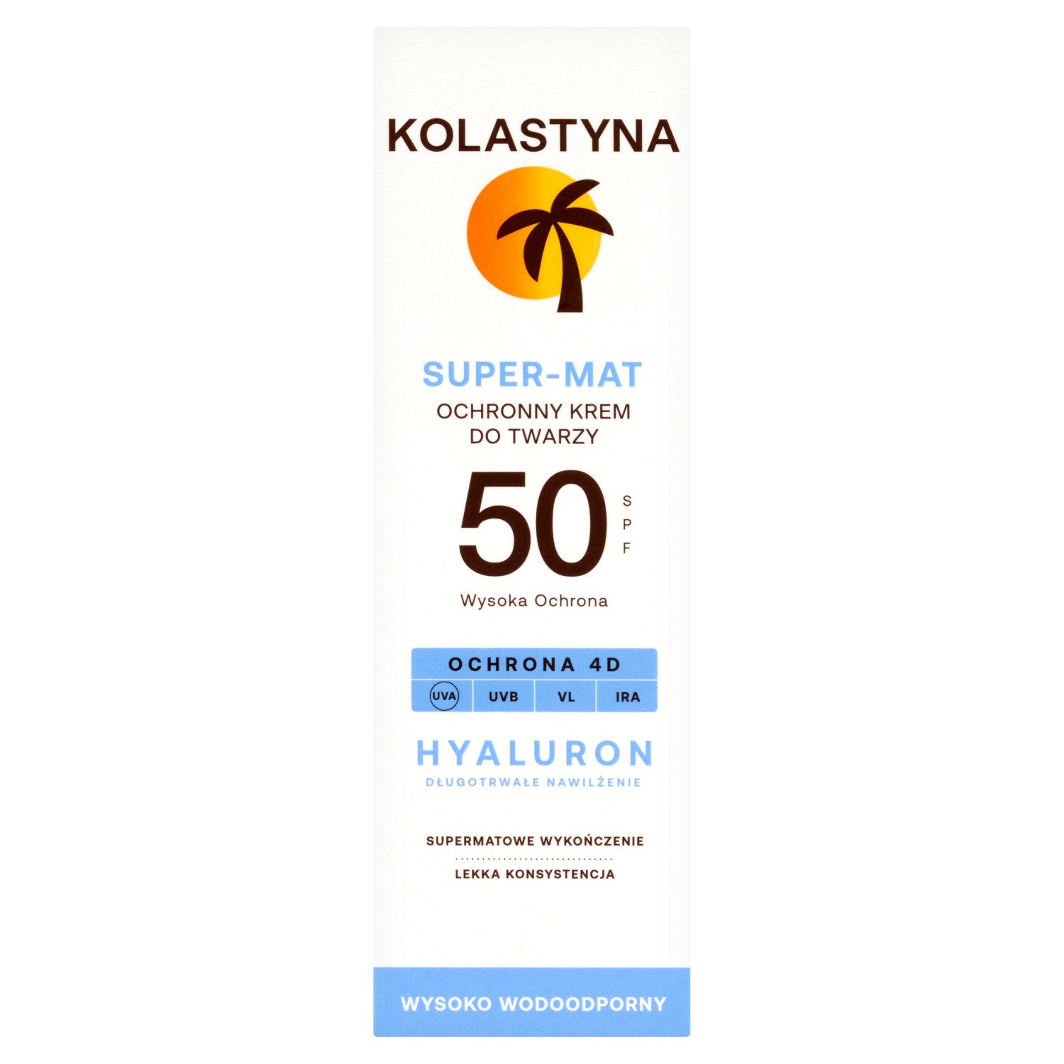 Kolastyna Kolastyna, schützend Gesichtscreme, super-mat, SPF 50, 50 ml — Inhaltsstoffe und Bewertung