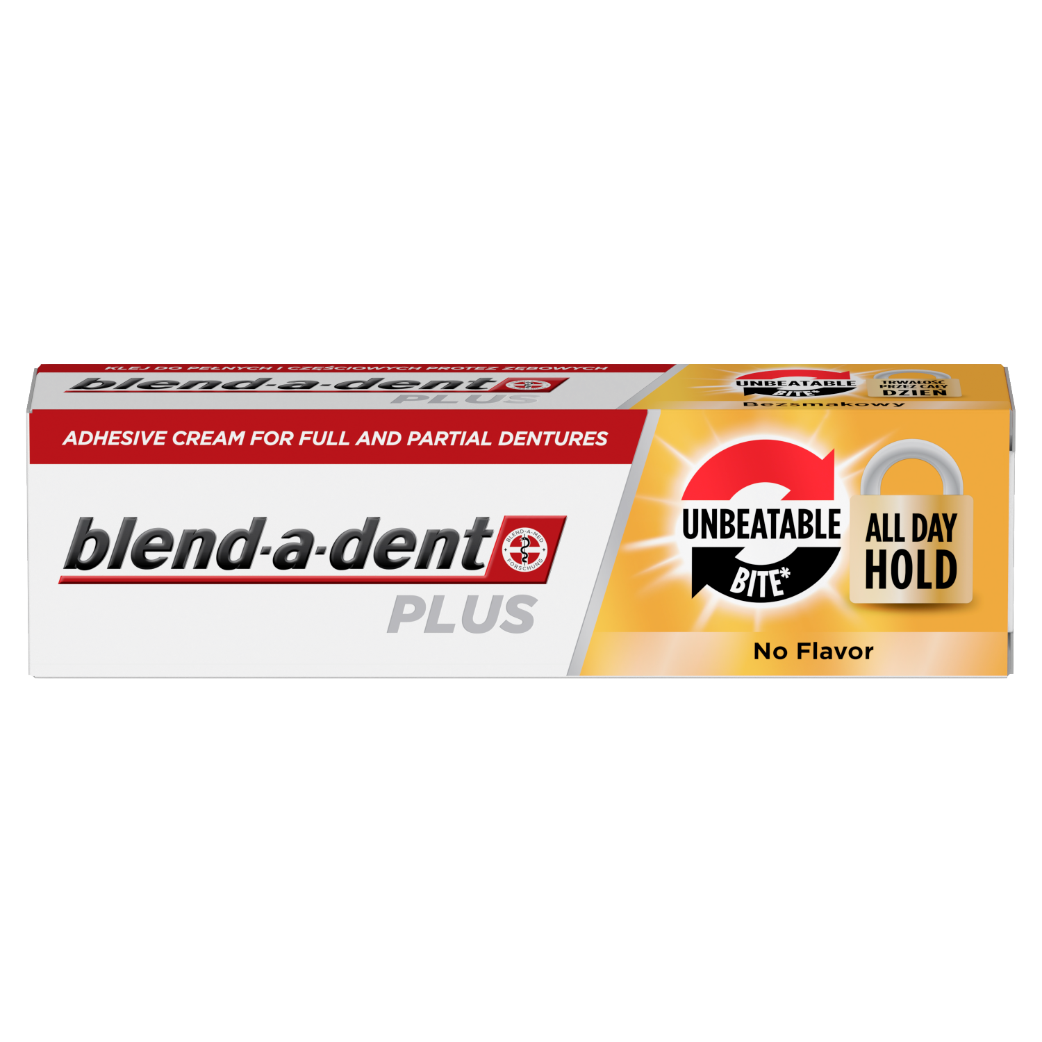 Blend-A-Dent Blend-a-dent Plus, klej do protez w kremie, Unbeatable Hold, 40 ml — Inhaltsstoffe und Bewertung