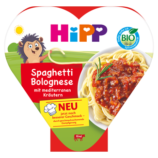 HiPP Danie Bio, spaghetti bolognese, po 1 roku, 250 g - zdjęcie produktu