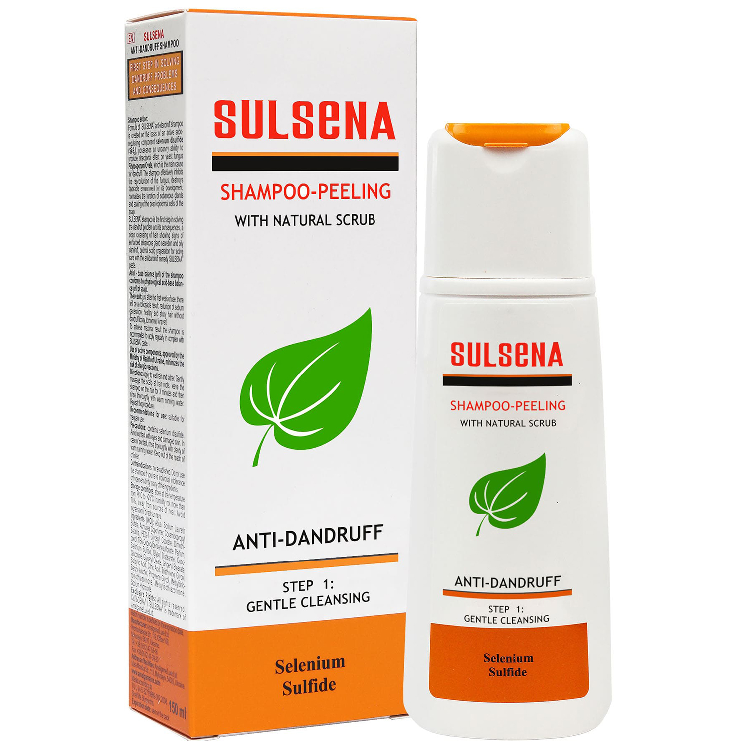 Sulsena, Shampoo-peeling Anti-Schuppen, 150 ml