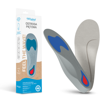 FootWave Ostroga Piętowa, wkładki ortopedyczne, XSmall, 35-38, 1 para - zdjęcie produktu