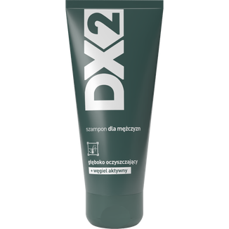 DX2, szampon dla mężczyzn głęboko oczyszczający z węglem aktywnym, 150 ml - zdjęcie produktu