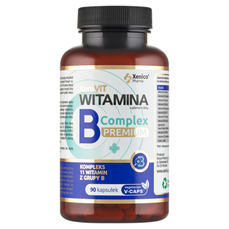 Xenivit Witamina B Complex Premium, 90 kapsułek - zdjęcie produktu