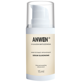 Anwen x Klaudia Matuszewska, nabłyszczająco-wygładzające serum silikonowe, 15 ml USZKODZONE OPAKOWANIE - zdjęcie produktu