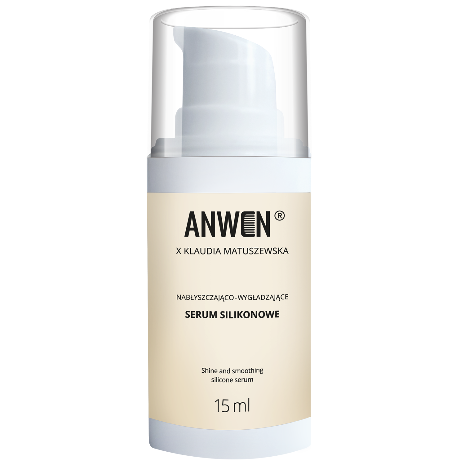 Nieznana Anwen x Klaudia Matuszewska, nabłyszczająco-wygładzające serum silikonowe, 15 ml — Inhaltsstoffe und Bewertung