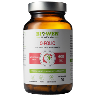 Biowen Q-Folic, 90 kapsułek - zdjęcie produktu
