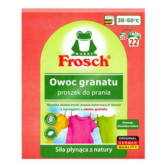 Frosch, proszek do prania tkanin, owoc granatu 1,45 kg - zdjęcie produktu