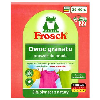 Frosch, proszek do prania tkanin, owoc granatu 1,45 kg - zdjęcie produktu
