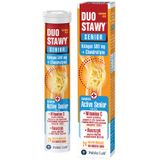 Duo Stawy Senior, bez dodatku cukru, 24 tabletki musujące - miniaturka zdjęcia produktu