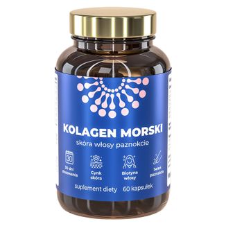 Noble Health Kolagen Morski, 60 kapsułek - zdjęcie produktu