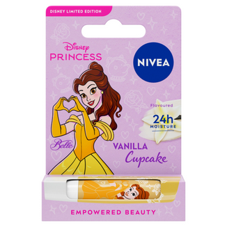 Nivea Disney Princess, pielęgnująca pomadka do ust, wanilia, Piękna i Bestia, 4,8 g - zdjęcie produktu