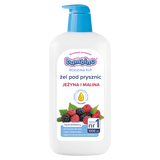 Bambino Rodzina, żel pod prysznic, jeżyna i malina, 1l - miniaturka zdjęcia produktu