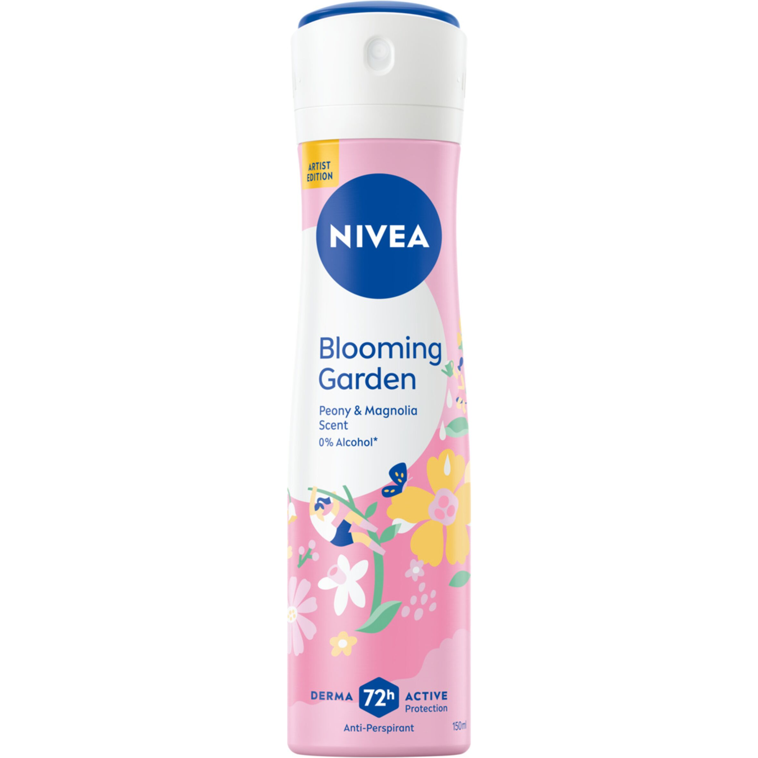 Nivea Nivea, Antitranspirant als Spray, Blooming Garden, 150 ml — Inhaltsstoffe und Bewertung