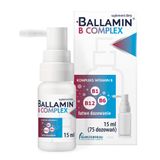Ballamin B Complex, spray podjęzykowy, 15 ml - miniaturka zdjęcia produktu