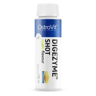 OstroVit Digezyme Shot, enzymy trawienne, smak jabłkowy, 100 ml KRÓTKA DATA - zdjęcie produktu