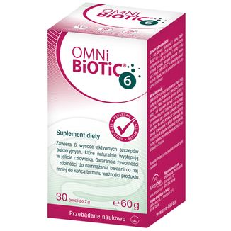 OmniBiotic 6, proszek, 60 g - zdjęcie produktu