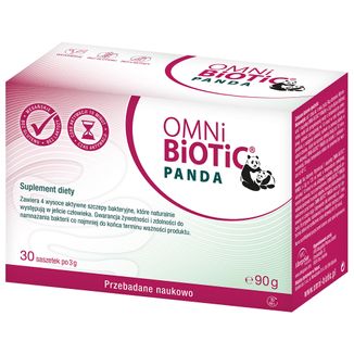 OmniBiotic Panda, proszek, 3 g x 30 saszetek - zdjęcie produktu