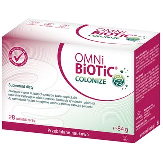 OmniBiotic Colonize, proszek, 3 g x 28 saszetek - zdjęcie produktu