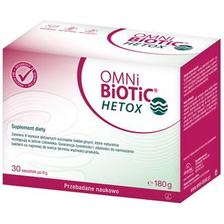 OmniBiotic Hetox, proszek, 6 g x 30 saszetek - zdjęcie produktu