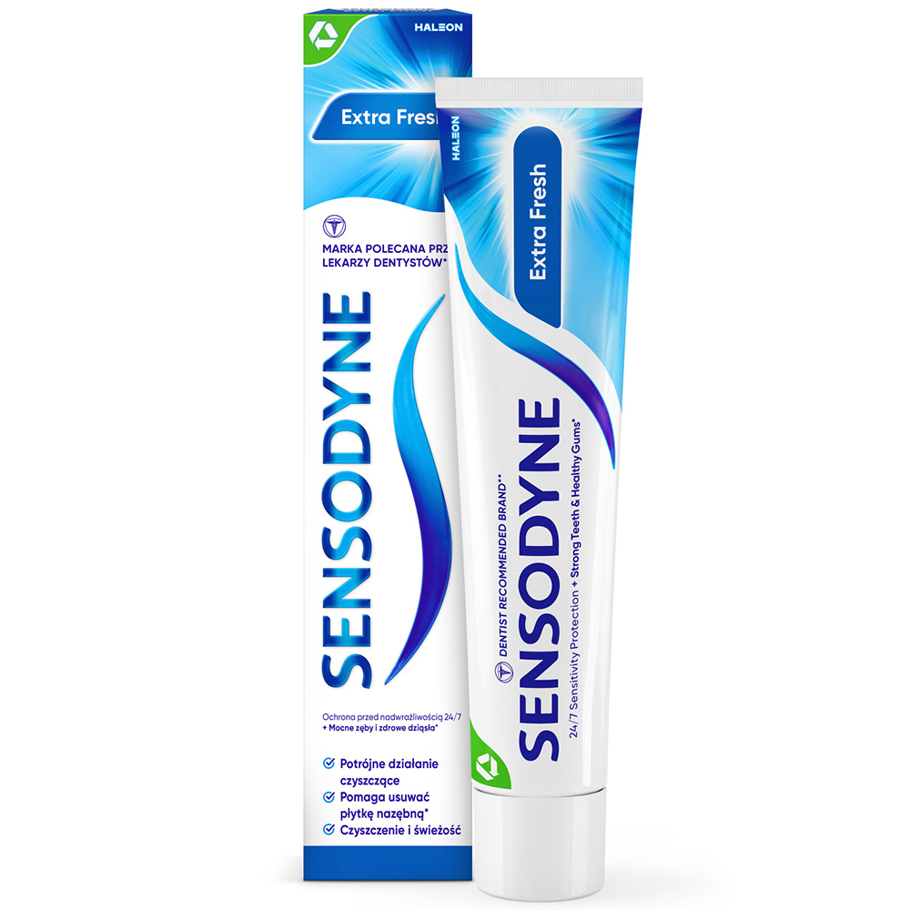 Sensodyne Sensodyne Extra Fresh, Zahnpasta, 75 ml — Inhaltsstoffe und Bewertung