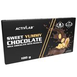 Activlab Sweet Yummy Chocolate, czekolada mleczna z orzechami, 100 g - miniaturka zdjęcia produktu