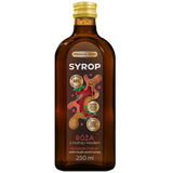Premium Rosa Syrop Malina z inuliną i miodem, 250 ml - miniaturka zdjęcia produktu