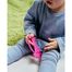 Luu Kids, gryzak sensoryczny, Luuie the dog, różowy, po 4 miesiącu, 1 sztuka - miniaturka 3 zdjęcia produktu