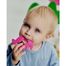 Luu Kids, gryzak sensoryczny, Ollie the dragon, różowy, po 4 miesiącu, 1 sztuka - miniaturka 3 zdjęcia produktu