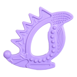 Luu Kids, gryzak sensoryczny, Ollie the dragon, fioletowy, po 4 miesiącu, 1 sztuka - miniaturka zdjęcia produktu