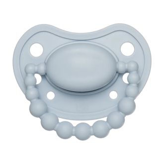 Luu Kids, smoczek uspokajający, pozycjonujący, silikonowy, Baby Dove, 0-3 miesiące, 1 sztuka - zdjęcie produktu