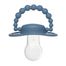 Luu Kids, smoczek uspokajający, pozycjonujący, silikonowy, Cloudy Blue, 3-6 miesięcy, 1 sztuka - miniaturka 2 zdjęcia produktu