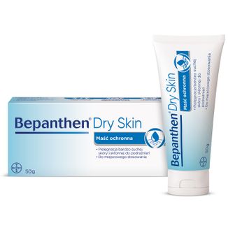 Bepanthen Dry Skin, maść ochronna, skóra bardzo sucha i skłonna do podrażnień, 50 g USZKODZONE OPAKOWANIE - zdjęcie produktu